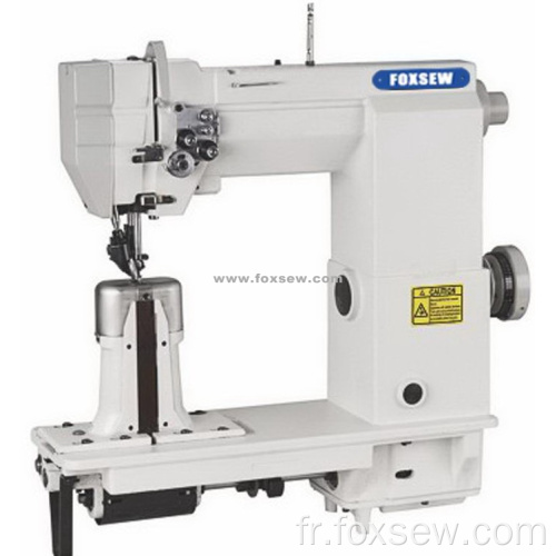 Machine à coudre robuste pour lit de poste à double aiguille